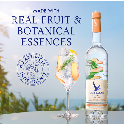 Grey Goose Essences White Peach & Rosemary Vodka 1L (60 Proof)