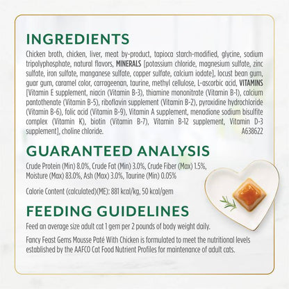 Fancy Feast Gems Chicken Mousse 4 oz