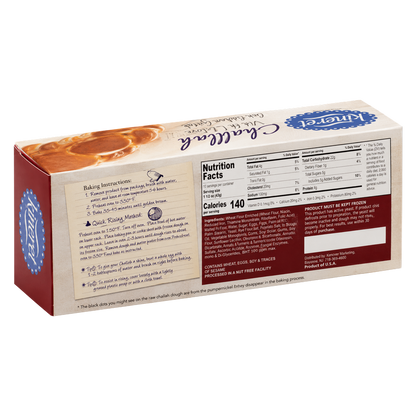 Kineret Ready-To-Bake Frozen Challah Dough - 15oz