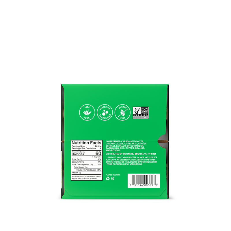 Q Mixers Ginger Ale 4pk 6.7oz