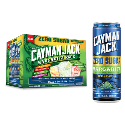 Cayman Jack Zero Sugar Margarita 12pk 12oz Cans 4.8% ABV
