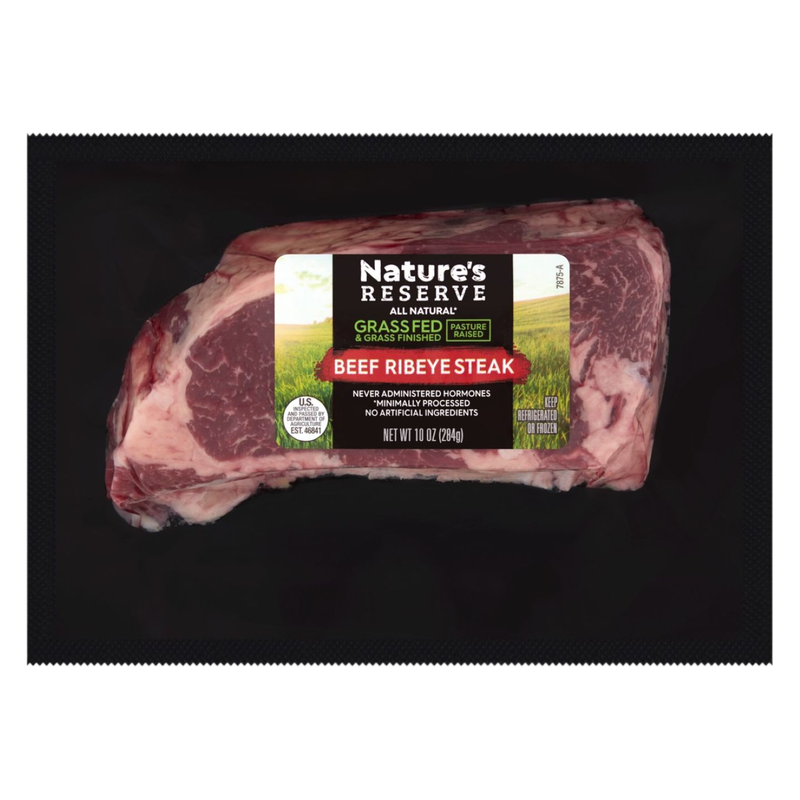 Grass Fed Ribeye Steak - 10oz