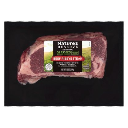 Grass Fed Ribeye Steak - 10oz