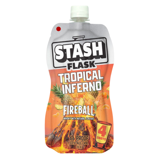 Fireball Stash Flask Tropical Inferno 200ml