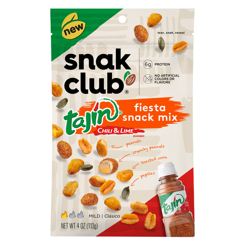 Snak Club Tajin Fiesta Mix, 4oz