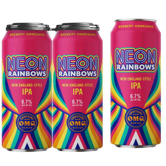 Ommegang Neon Rainbows IPA 4pk 16oz Can
