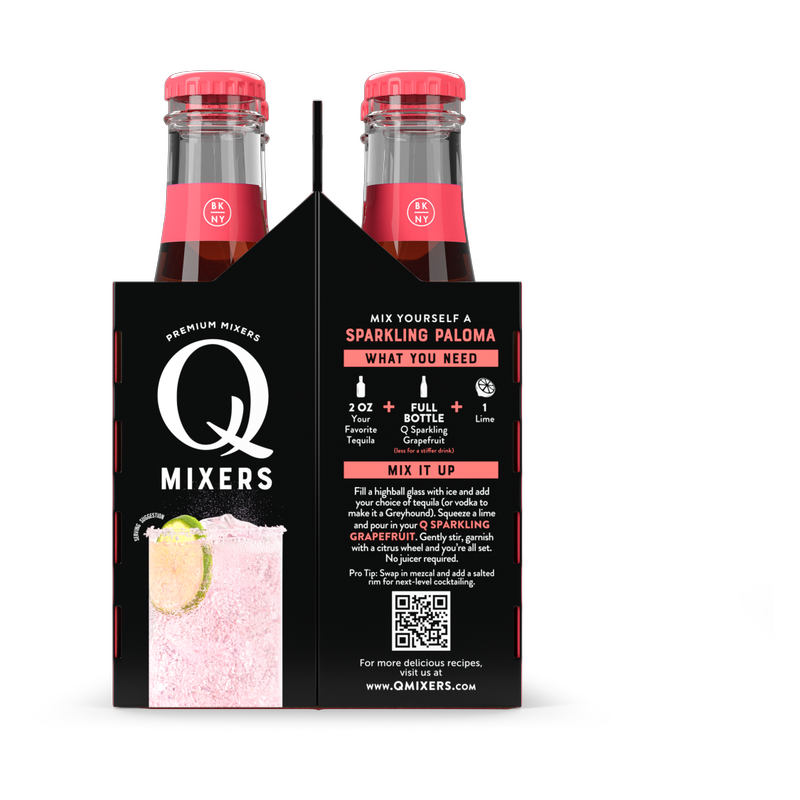 Q Mixers Grapefruit 4pk 6.7oz Can