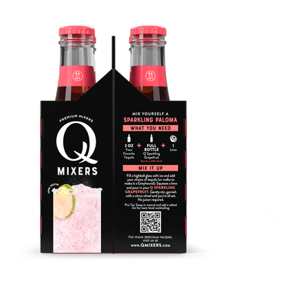 Q Mixers Grapefruit 4pk 6.7oz Can