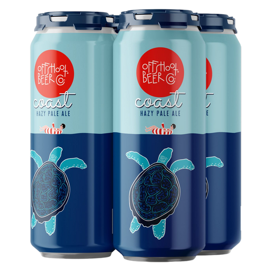 Offshoot Coast Hazy Pale Ale 4pk 16oz 5.2% ABV