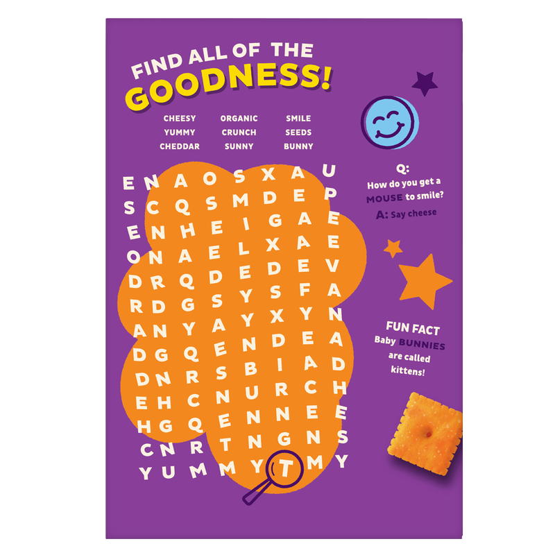 Annie's Homegrown Organic Cheddar Crackers 7.5oz