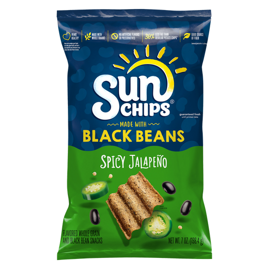 SunChips Black Bean Spicy Jalapeno 7oz