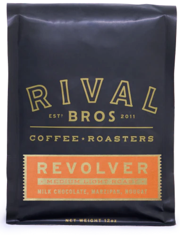 Rival Bros Revolver Blend Whole Bean Coffee, 12 oz