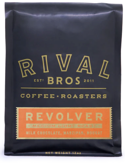 Rival Bros Revolver Blend Whole Bean Coffee, 12 oz
