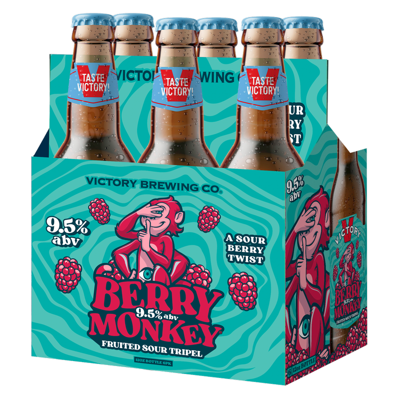 Victory Berry Monkey 6pk 12oz Btl 9.5% ABV
