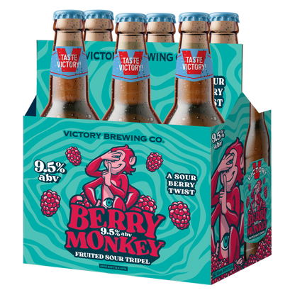 Victory Berry Monkey 6pk 12oz Btl 9.5% ABV
