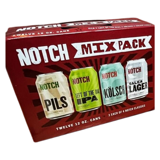 Notch Brewing Variety 12pk 12oz Can 4.5% ABV