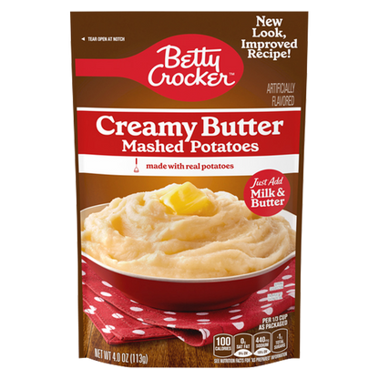 Betty Crocker Creamy Butter Mashed Potatoes 4oz