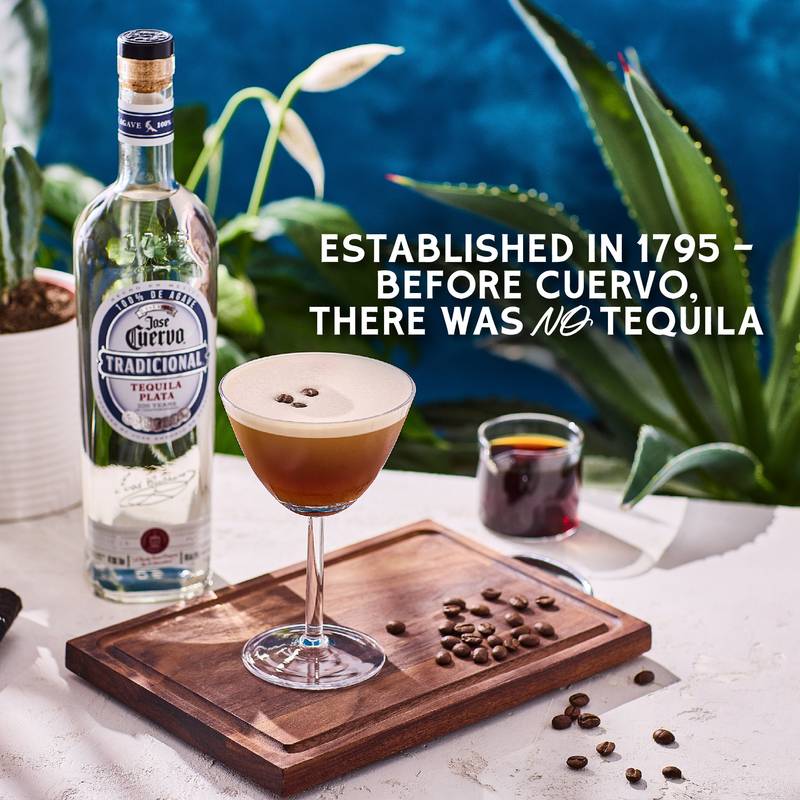 Jose Cuervo Tradicional Plata Tequila 50ml (80 Proof)