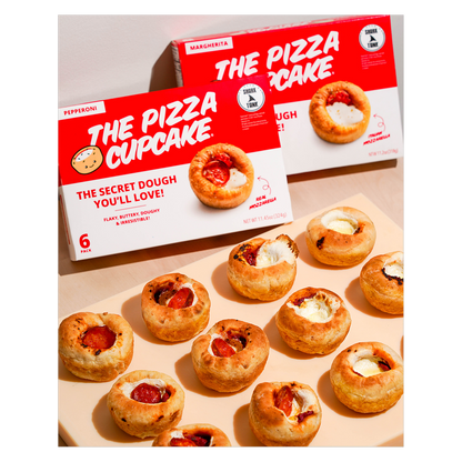 The Pizza Cupcake Margherita 6ct 11.2oz