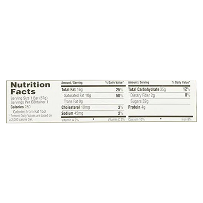 Bartons Milk Chocolate Million Dollar Bar 2oz