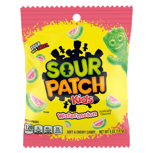 Sour Patch Kids Watermelon Soft & Chewy Candy 5oz