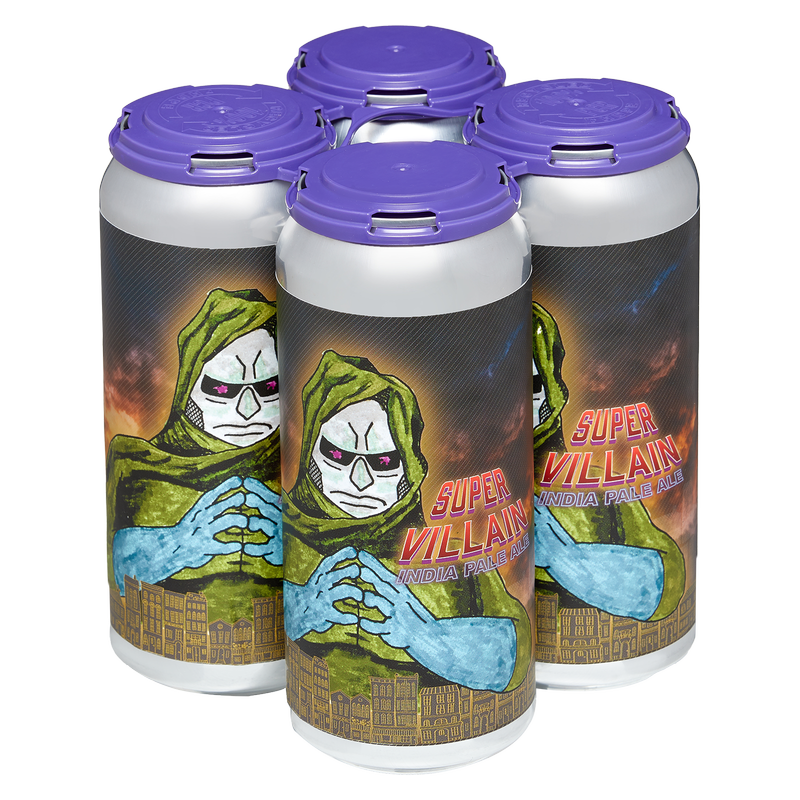 Urban Village Super Villain IPA 4pk 16oz Can 6.5% ABV