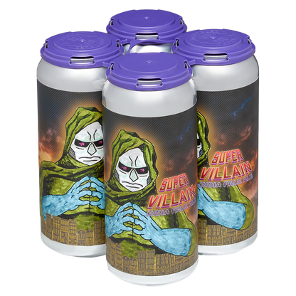 Urban Village Super Villain IPA 4pk 16oz Can 6.5% ABV