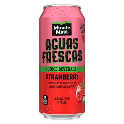 Minute Maid Aguas Frescas Strawberry 16oz