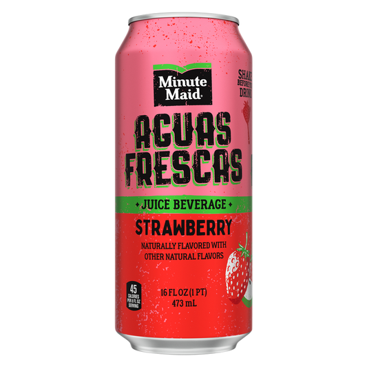 Minute Maid Aguas Frescas Strawberry 16oz
