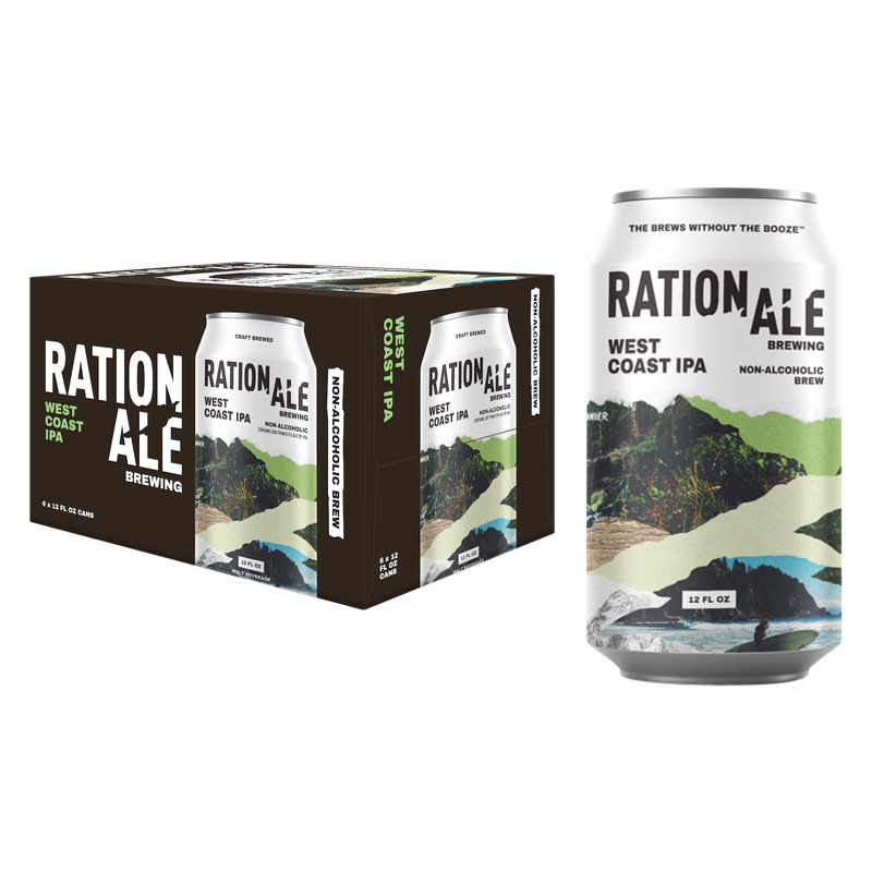 RationAle Brewing Non-Alcoholic West Coast IPA 6pk 12oz Can