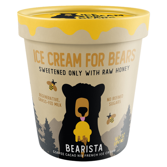 Bearista - Coffee Cacao Nib Ice Cream