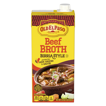 Old El Paso Beef Broth Birria Style 32oz