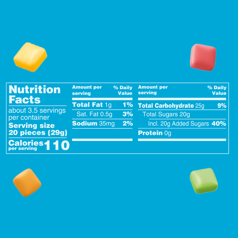 STARBURST MINIS Tropical Chewy Candy , Share Size, 3.5 oz