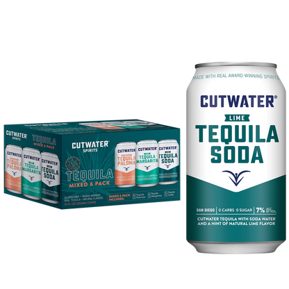 Cutwater Tequila Variety 6pk 12oz Can