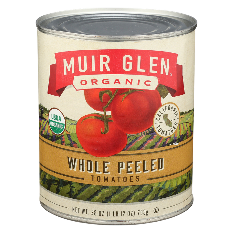 Muir Glen Organic Whole Peeled Tomatoes 28 oz