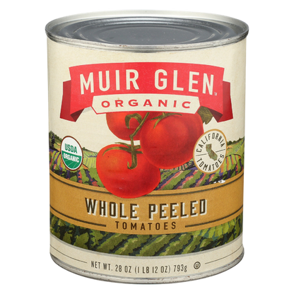 Muir Glen Organic Whole Peeled Tomatoes 28 oz