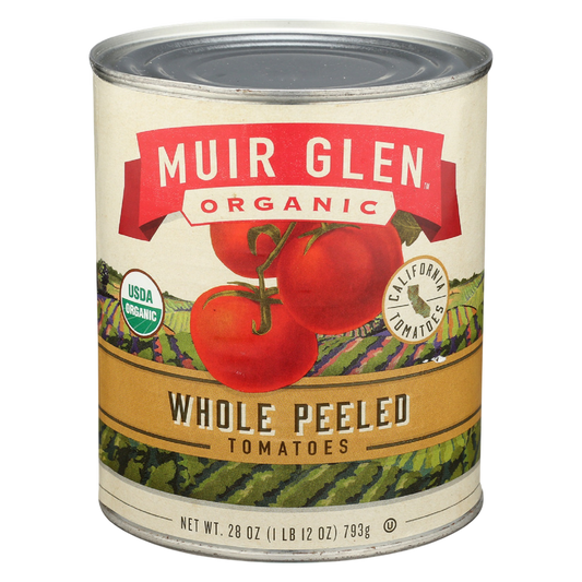 Muir Glen Organic Whole Peeled Tomatoes 28 oz