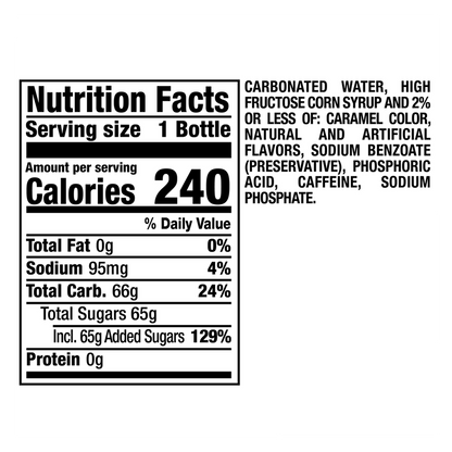 Dr Pepper & Cream Soda 20oz Btl