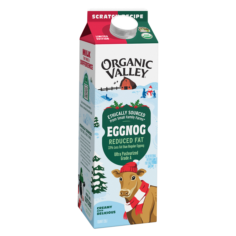 Organic Valley Eggnog 32oz Ctn