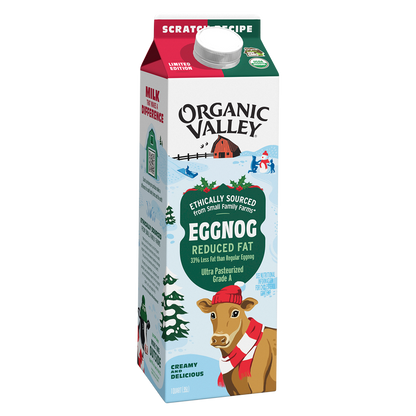 Organic Valley Eggnog 32oz Ctn