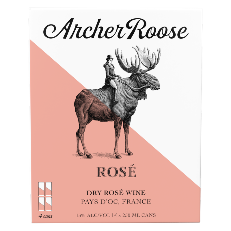 Archer Roose Wines Rosé 4pk 250ml Cans