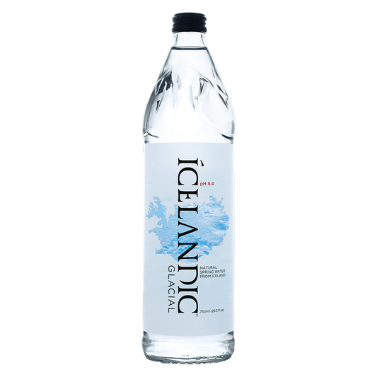 Icelandic Glacial Spring Water 750ml Glass Bottle