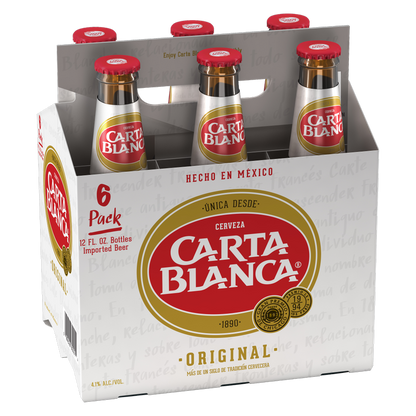 Carta Blanca 6pk 12oz Btl