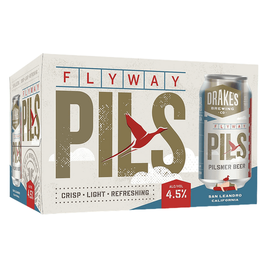 DRAKE'S FLYWAY PILSNER 6PKC (6PKC 12 OZ)