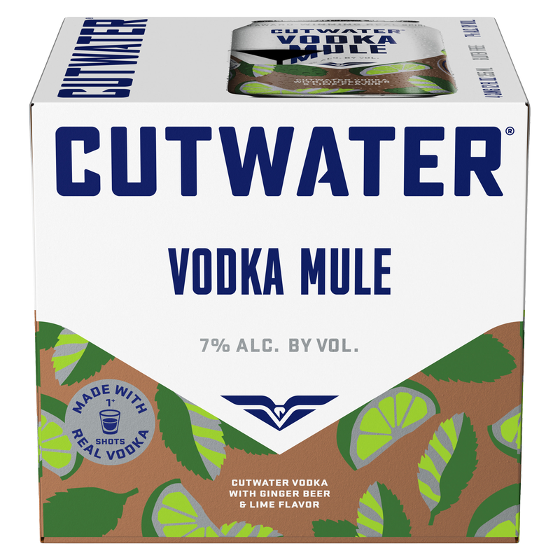 Cutwater Vodka Mule 4pk 12oz Can 7% ABV