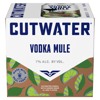 Cutwater Vodka Mule 4pk 12oz Can 7% ABV
