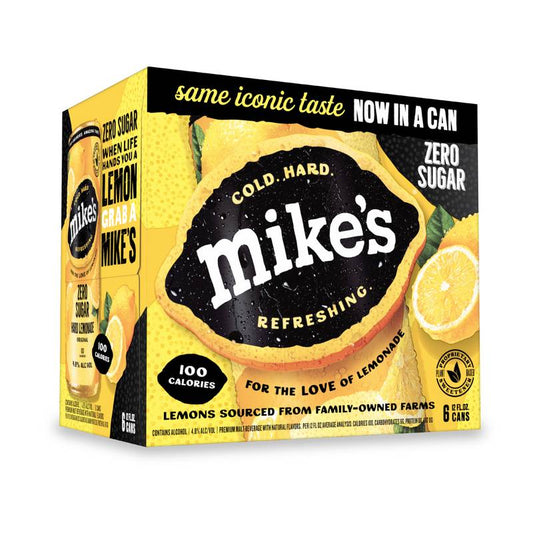 Mike's Hard Zero Sugar Lemonade 6pk 12oz Can