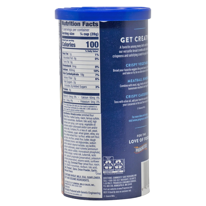 Progresso Italian Style Bread Crumbs 15oz