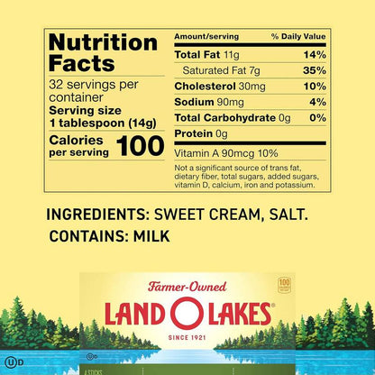Land O Lakes Half Stick Salted Butter - 8oz