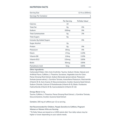 Alani Energy Hawaiian Shaved Ice 12oz Can